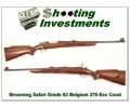 [SOLD] Browning Safari Grade 63 Belgium 270 Exc Con!